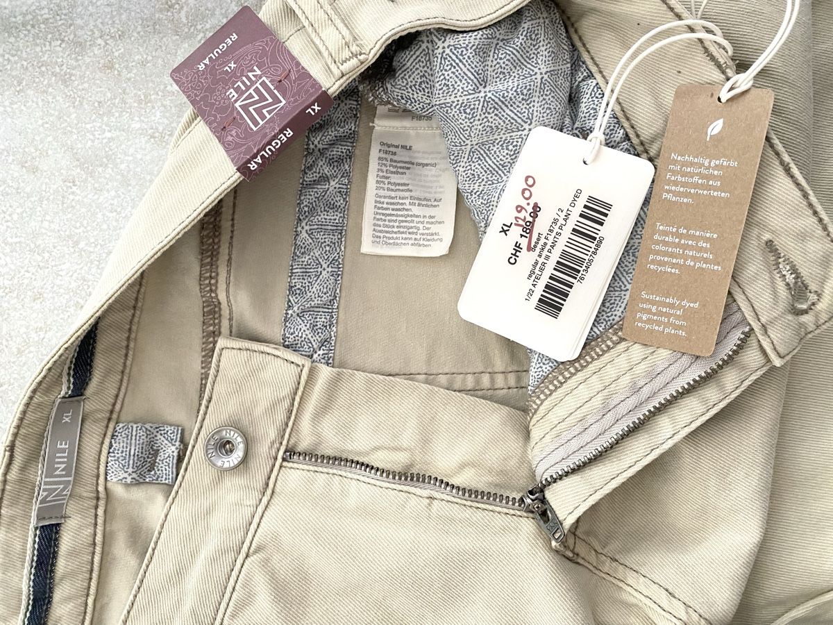 Nile Pantaloni: Damen Hose von NILE, Gr. XL. Regular. Neu. – Nuovo e nell'imballaggio originale da Siselen BE venduto da Melody-53 9