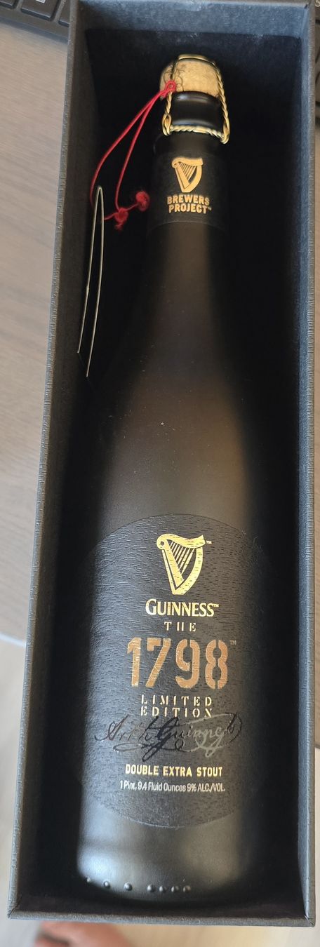 Spirituosen: Guinness The 1798 Limited Edition Double Extra Stout – Neu (gemäss Beschreibung) aus Buchrain von Bachmann79