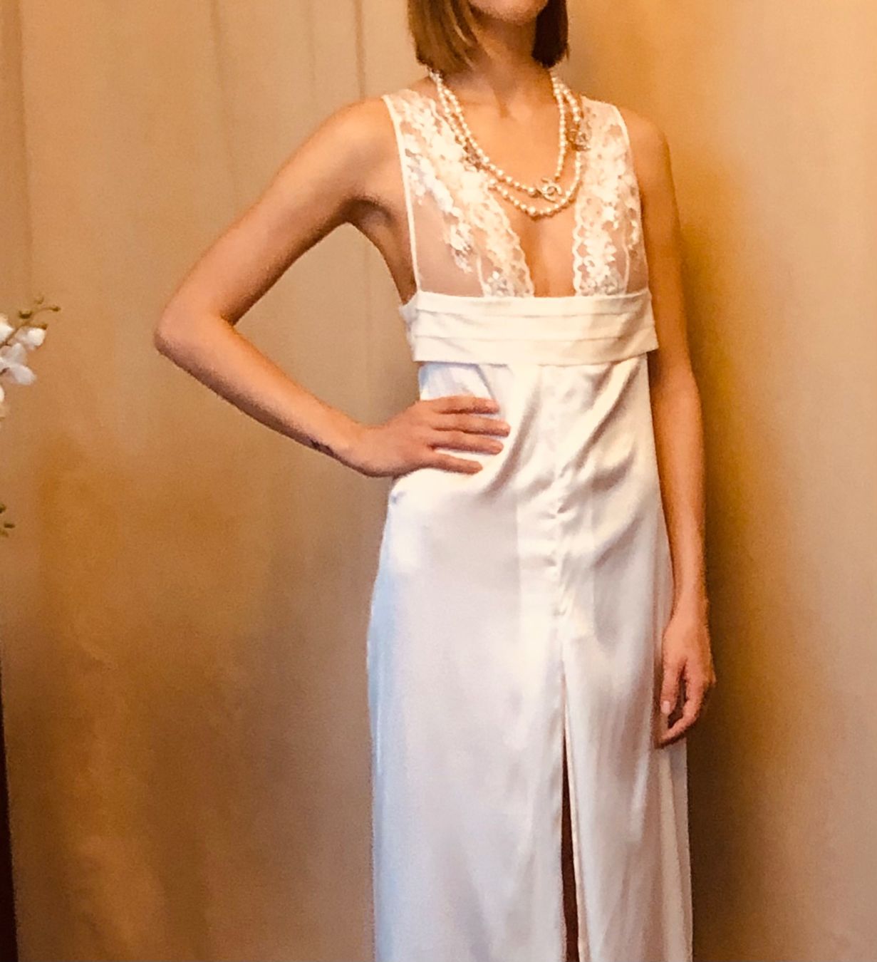 La Perla Altra biancheria intima: La Perla Negligé Neu Seide Grösse DE 38 – Nuovo (secondo la descrizione) da zürich venduto da ritas0102 2