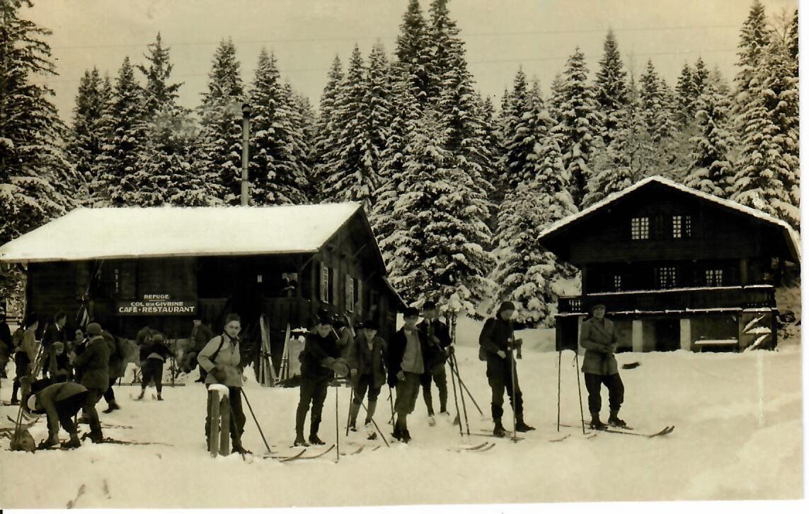 Cartoline postali: Le Refuge de la Givrine 1931 - Bahnpost – Usato da Hochdorf venduto da Ziegel-16