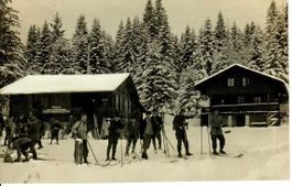 Le Refuge de la Givrine 1931 - Bahnpost
