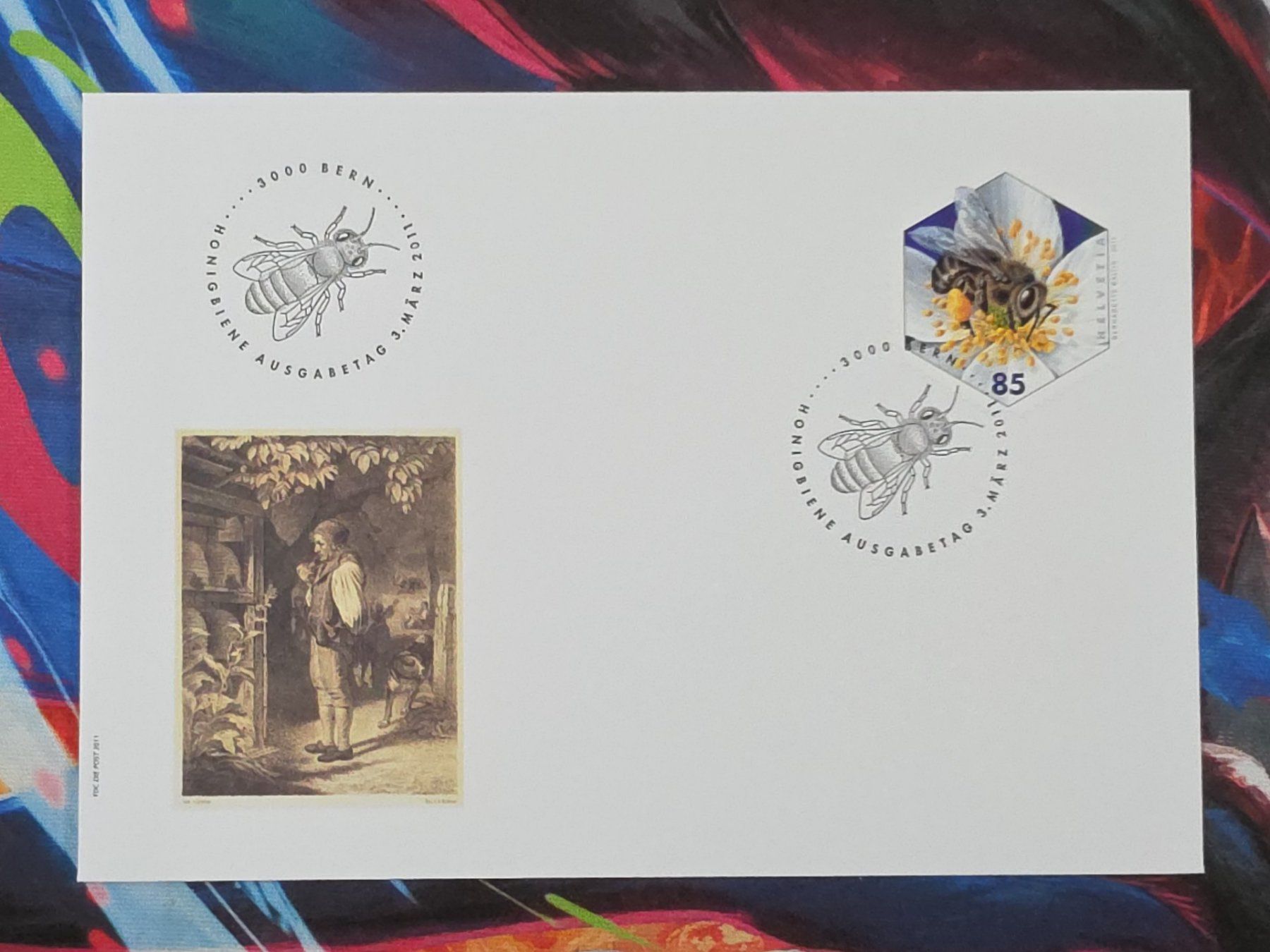 Tutti i francobolli: CL29 Enveloppe + Timbre Suisse 2011 – Usato da Cousset venduto da Patrick_Collections