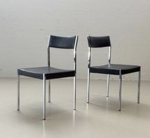 4 Mid Century Stühle Modell 9052 Ernst Lauclair Girsberger