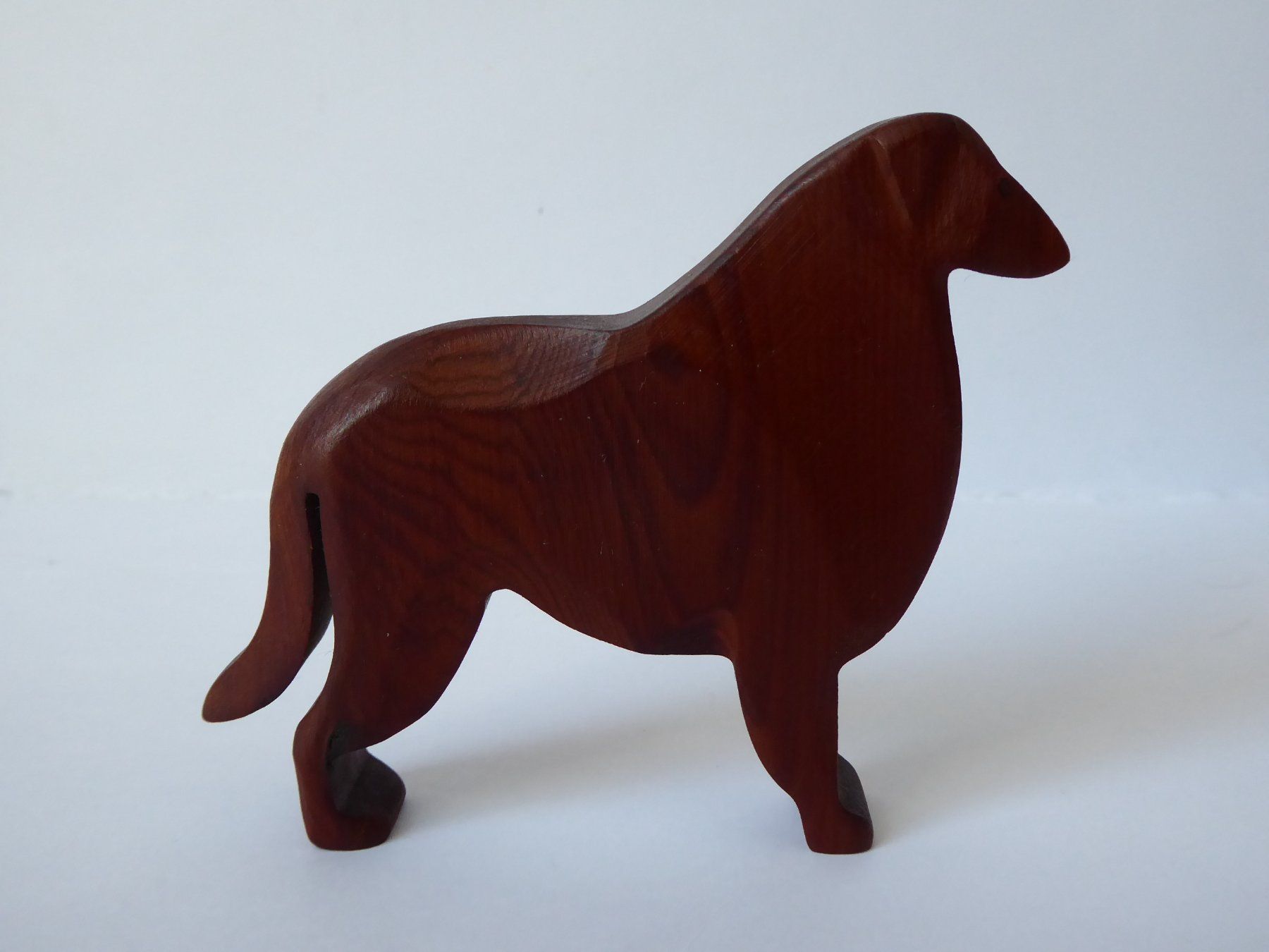 Giocattoli: Schönes Holztier Windhund, 8,8cm – Usato da Turbenthal venduto da Panau 4