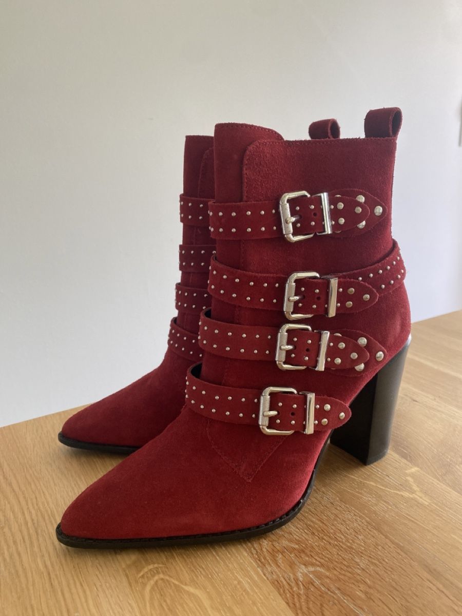 Damenschuhe: Leder Biker boots NEU - Gr. 39 – Neu und originalverpackt aus Zürich von lar_8826