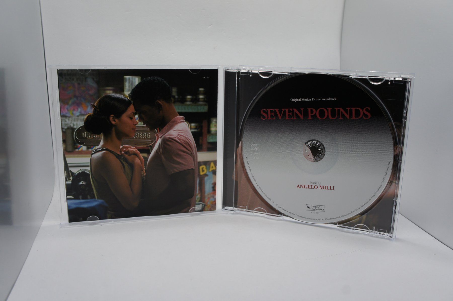CD: CD Seven Pounds Soundtrack Angelo Milli – Usato da Ernetschwil venduto da luisvonerni 1