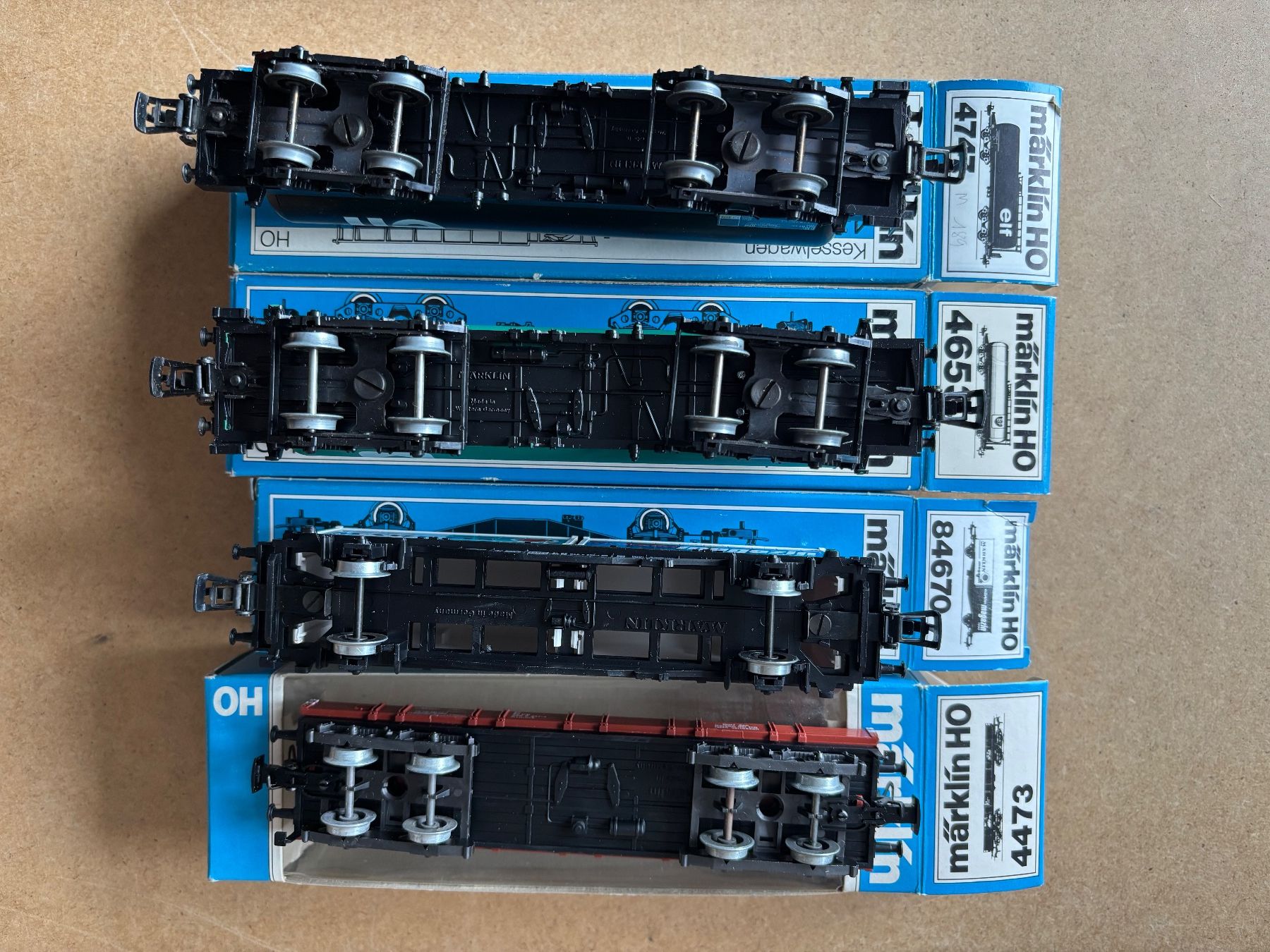 Märklin Modelleisenbahnen: 4x Marklin Guterwagen HO – Neu und originalverpackt aus Hauterive NE von eriamch 2