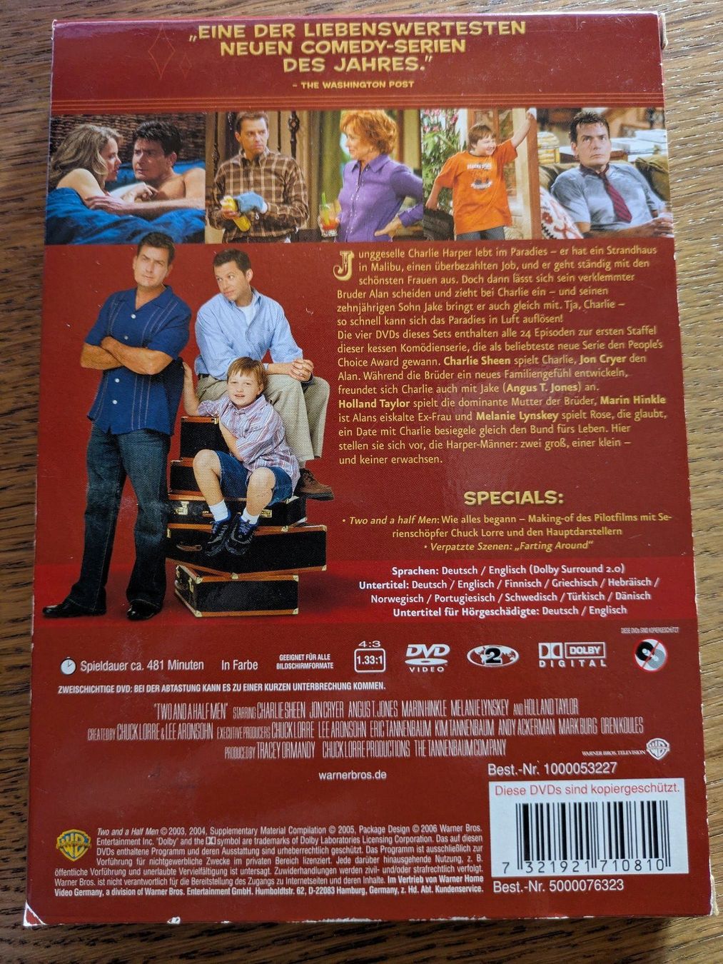 Tutti i DVDs: Two and a Half Men - Staffel 1 (DVD) – Usato da Männedorf venduto da Pacer19 1