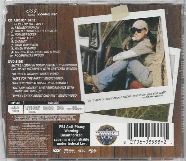 CDs: Gretchen Wilson: Here for the party Dual Disc – Neuf avec emballage d'origine à Steinhausen par Vilivinili 1