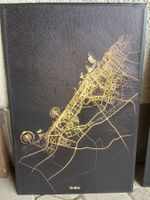Canvas Dubai by night - 30x45cm