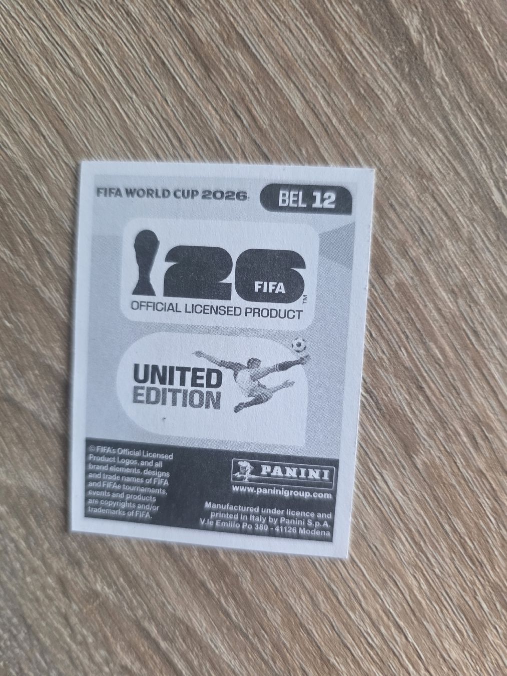 Panini Carte collezionabili: Panini Sticker BEL12 – Nuovo (secondo la descrizione) da Kriens venduto da Caroline_Schweiz 1
