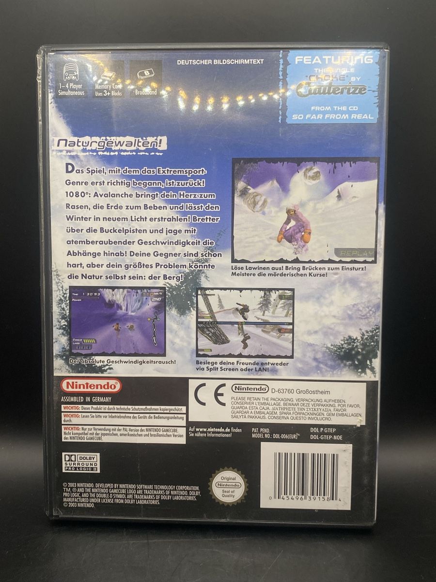 Nintendo Giochi: 1080° Avalanche Nintendo GameCube PAL CIB – Usato da Kirchberg BE venduto da swiss_slab 1