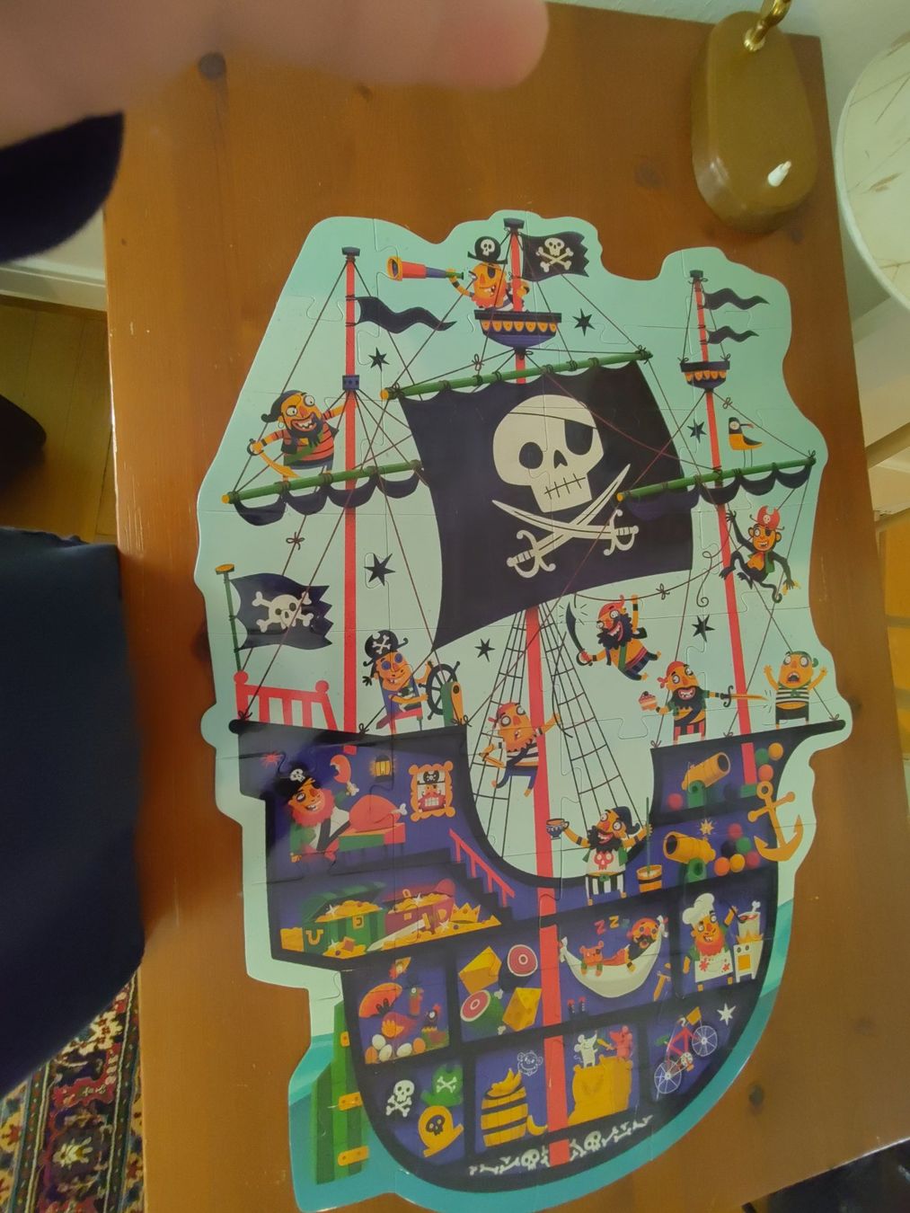 Djeco Puzzle: Piratenschiff puzzel, 36 stk. – Usato da Zürich venduto da isthatablatt 2