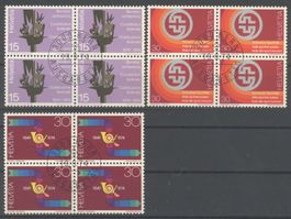 1974, Sonderpostmarken II, Viererblöcke, ET
