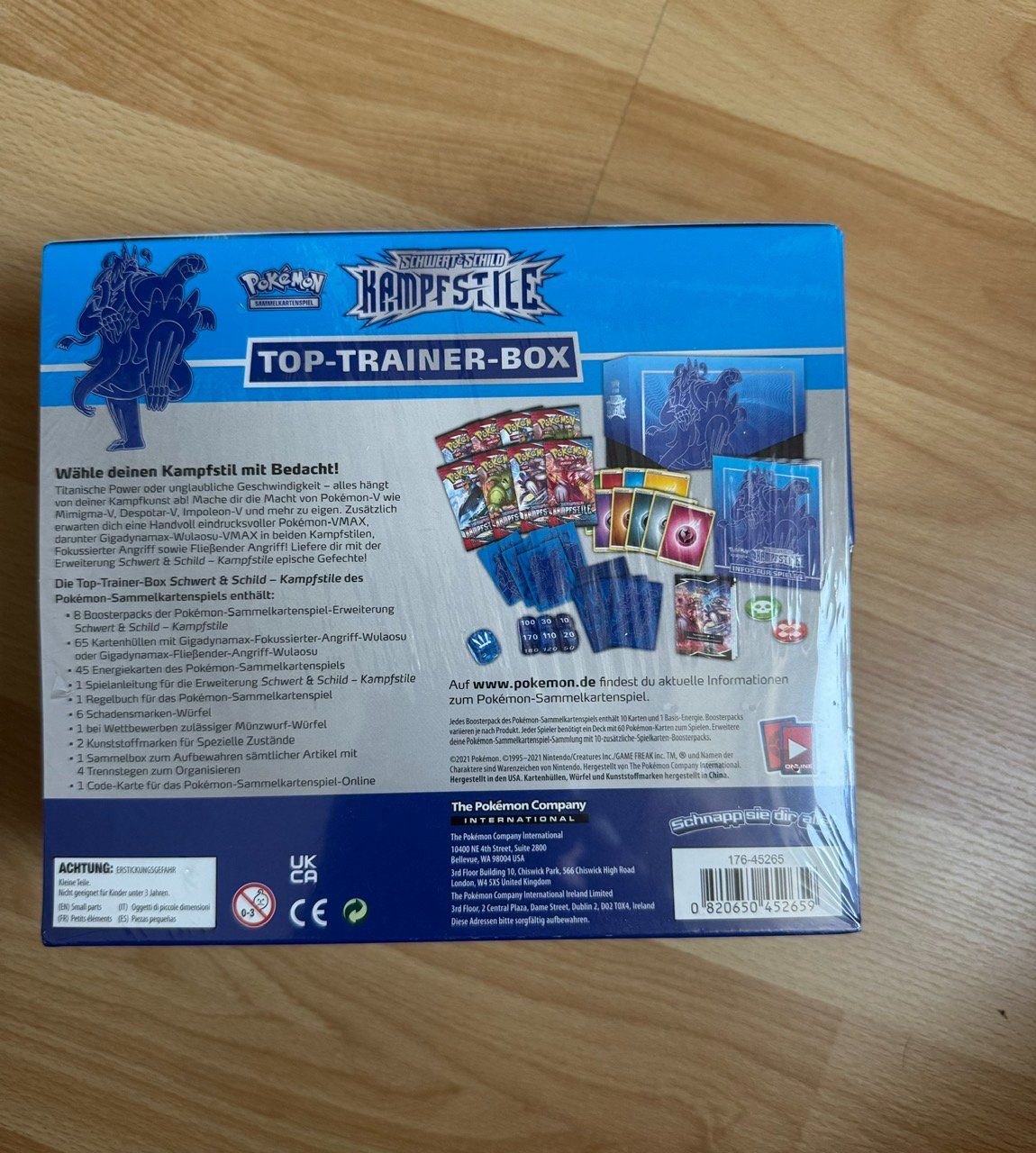Pokémon Carte collezionabili: Pokemon - Fighting Styles Sword & Shield 5.0 - Top Trainer B – Nuovo e nell'imballaggio originale da Matzendorf venduto da HaiNakamoto 5