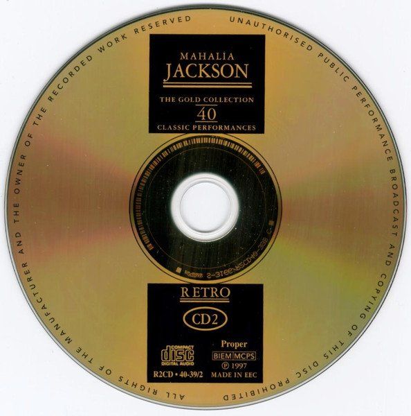 CD: box 2CD's - Mahalia Jackson - deluxe edition – Usato da Unterbäch VS venduto da Plasido 3