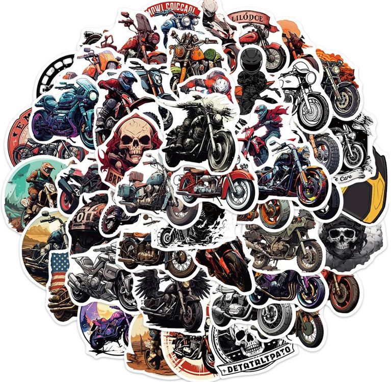 Stickers CB Harley Davidson réservoir