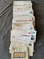 Briefmarkensammlung Couverts Heimatsammlung Wallis Firmen