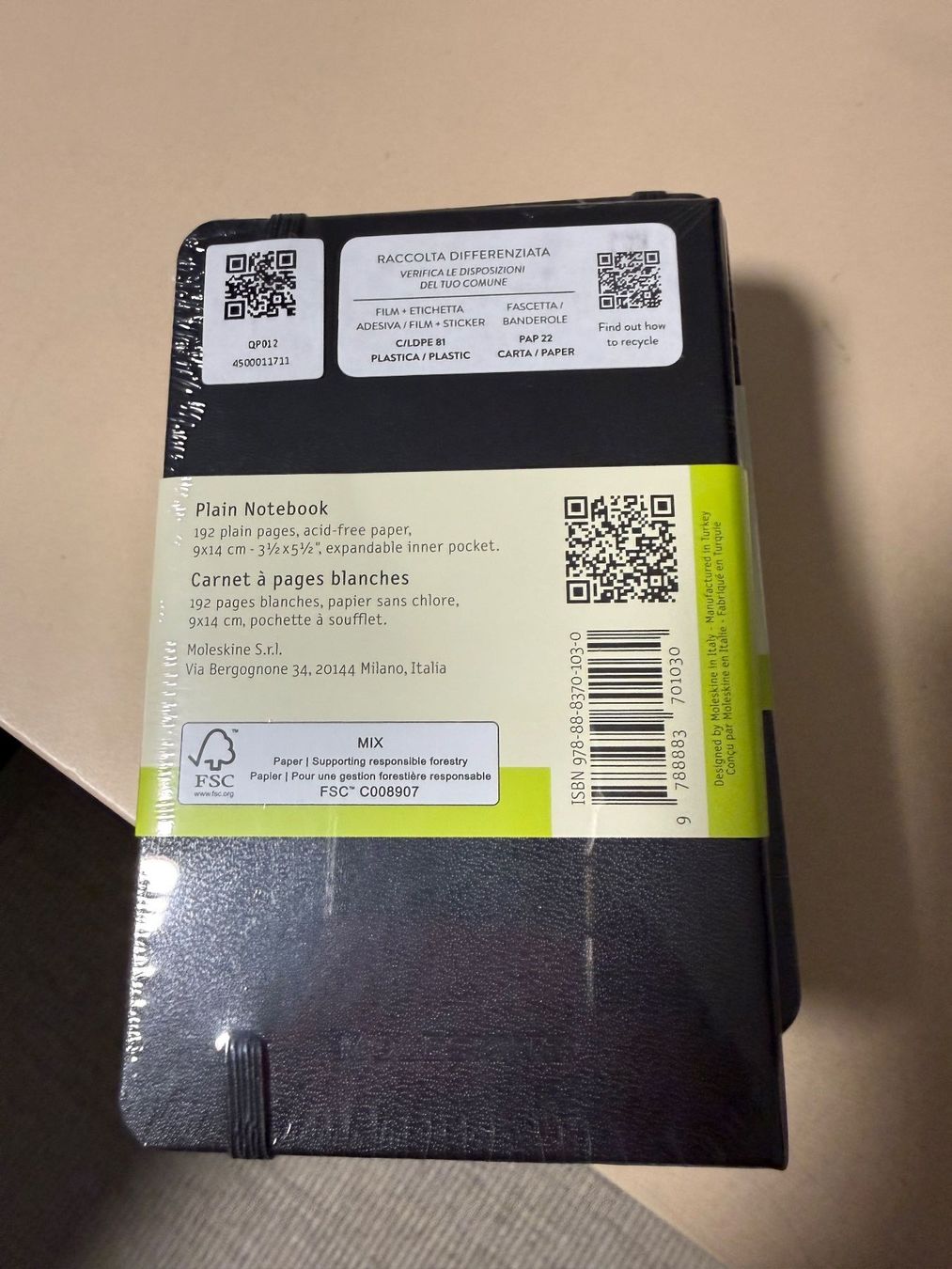 Blocchi: Moleskine Notizbücher – Nuovo e nell'imballaggio originale da Kriessern venduto da rohdan777 1