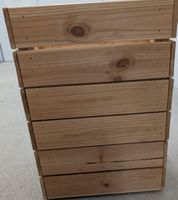 Ikea KNAGGLIG Box, pine, 23x31x15 cm
