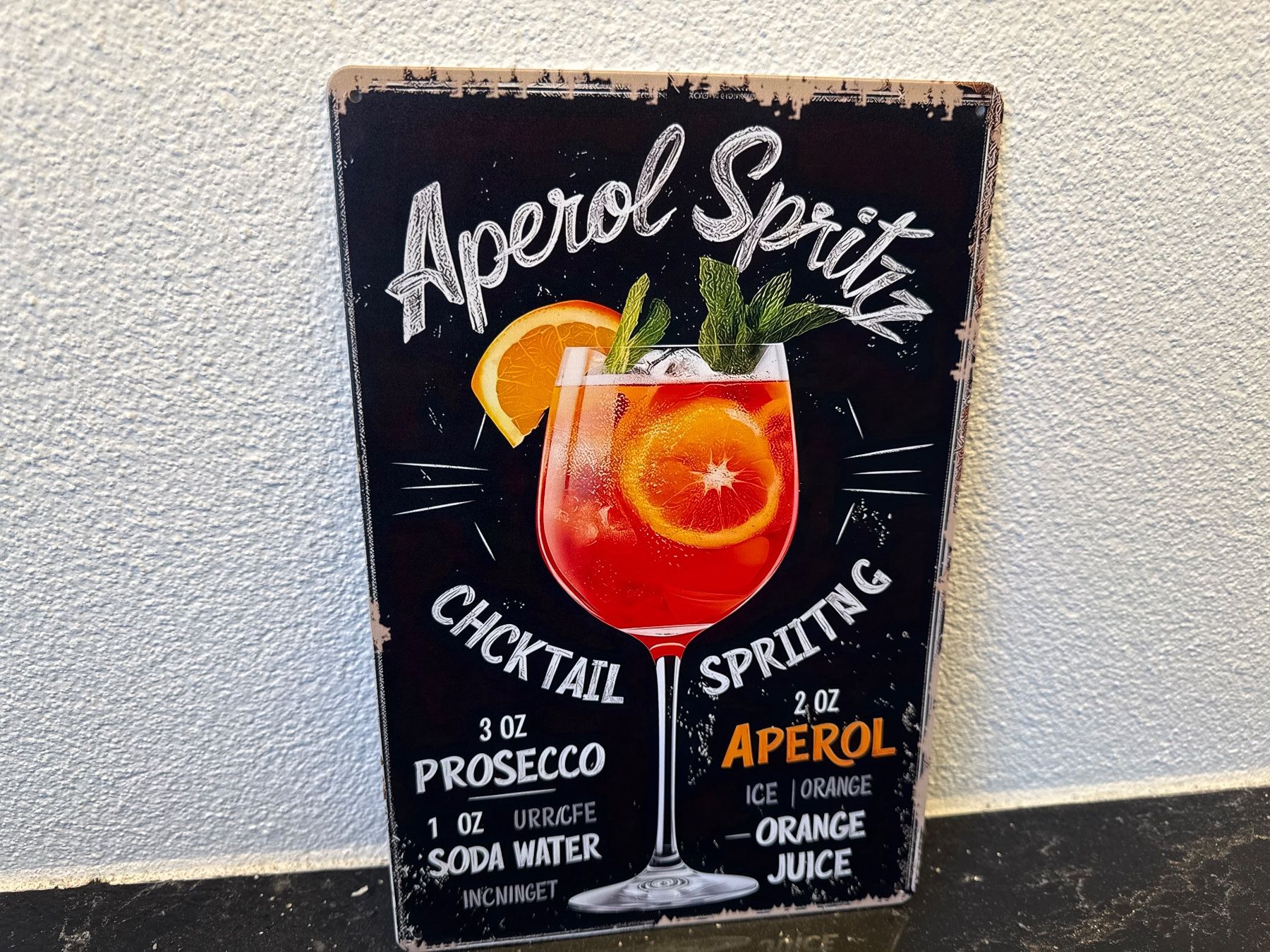Insegne: METALL SCHILD APEROL SPRITZ / 1 Stück / NEU/ – Nuovo e nell'imballaggio originale da Seon venduto da Aaargauer01 4
