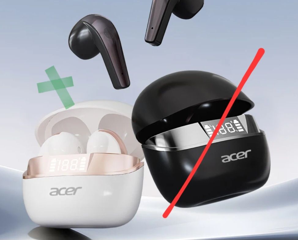 Cuffie: Acer OHR554 Wireless Kopfhörer NEU! – Nuovo (secondo la descrizione) da Aeugstertal venduto da firefly33