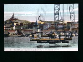 AK MARSEILLE La passerelle du transbordeur, ungel., ca 1905