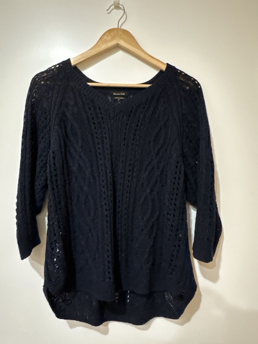Massimo Dutti Maglioni & Felpe: Pull Massimo Dutti bleu marin – Usato da Troinex venduto da mar_5w5y
