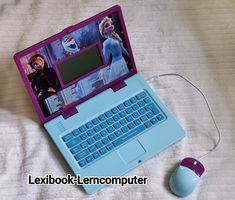 Lexibook Frozen - Lerncomputer mit Maus! Batterien Inklusive