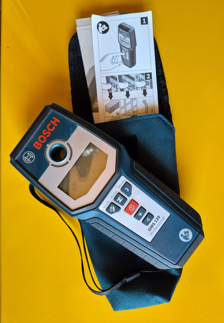 Bosch Misurare: Metalldetektor Bosch GMS 120 Professional – Usato da Bubikon venduto da Manarola