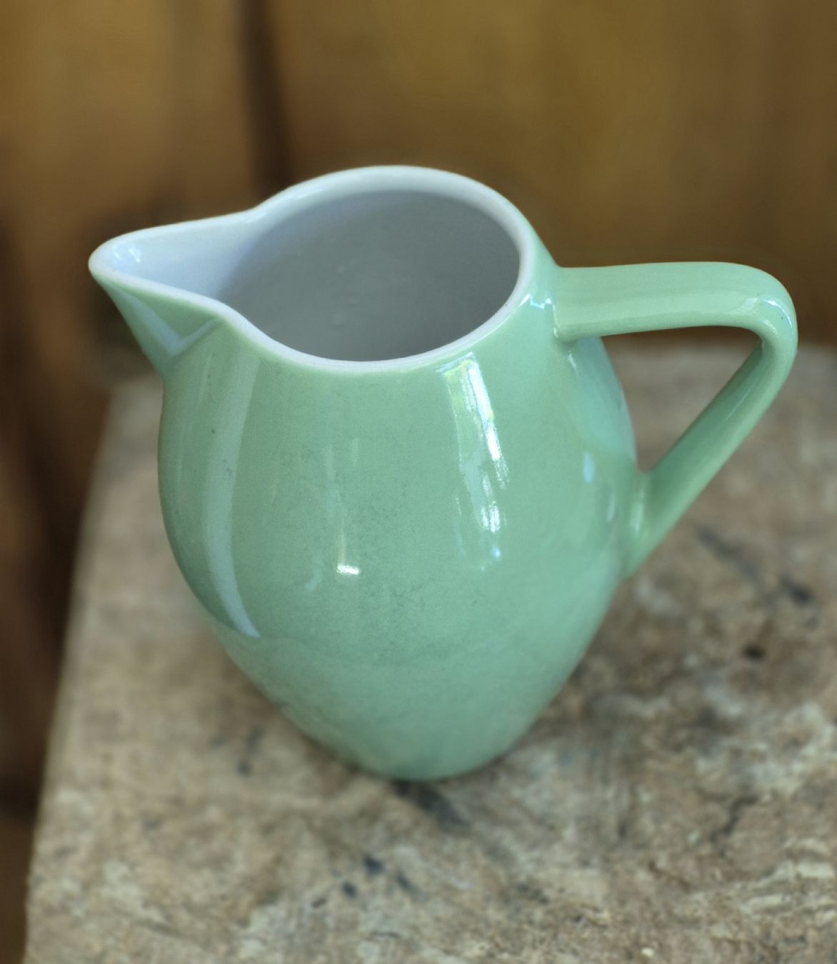 Rössler Caraffe: RÖSSLER VINTAGE kleiner Krug hellgrün – Usato da Genève venduto da antade