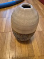 Kleine Keramikvase zweifarbig 16cm neuwertig