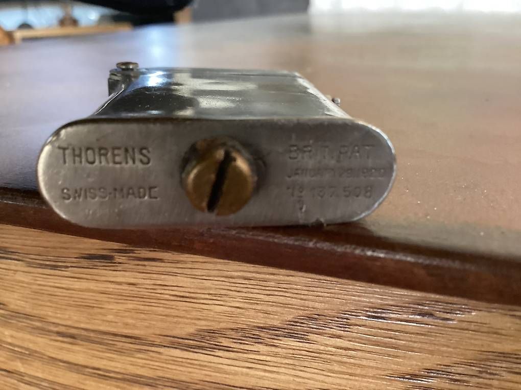 Feuerzeuge: Ancienne briquet automatique Thorens – Gebraucht aus Corsier sur vevey von Hitu 1