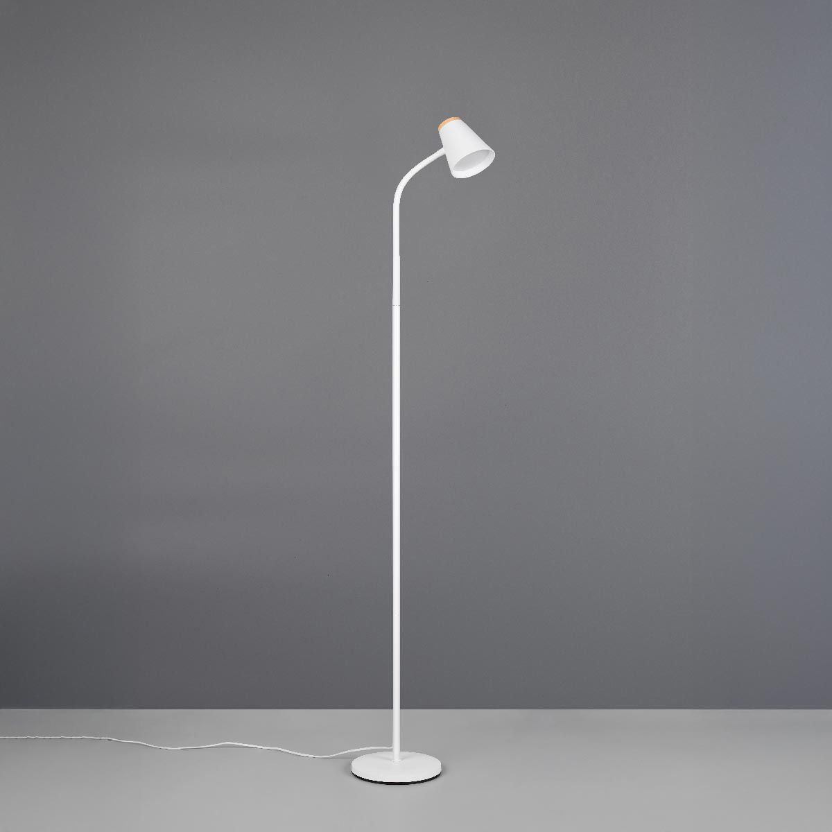 Lampade: LED Stehleuchte,Flexhals, 145 cm Höhe – Nuovo (secondo la descrizione) da Kreuzlingen venduto da Smart-Light 2