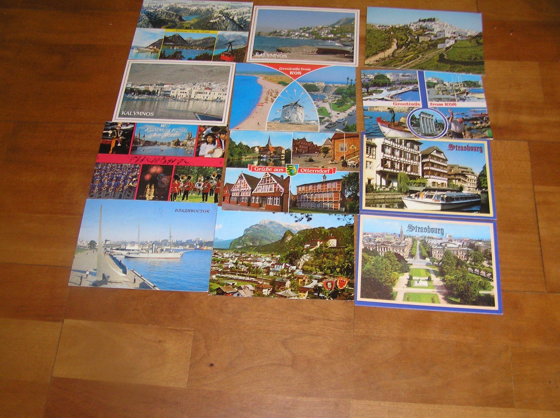 Cartoline postali: 90 Diverse Karten  Ausland – Usato da Lumbrein venduto da made02