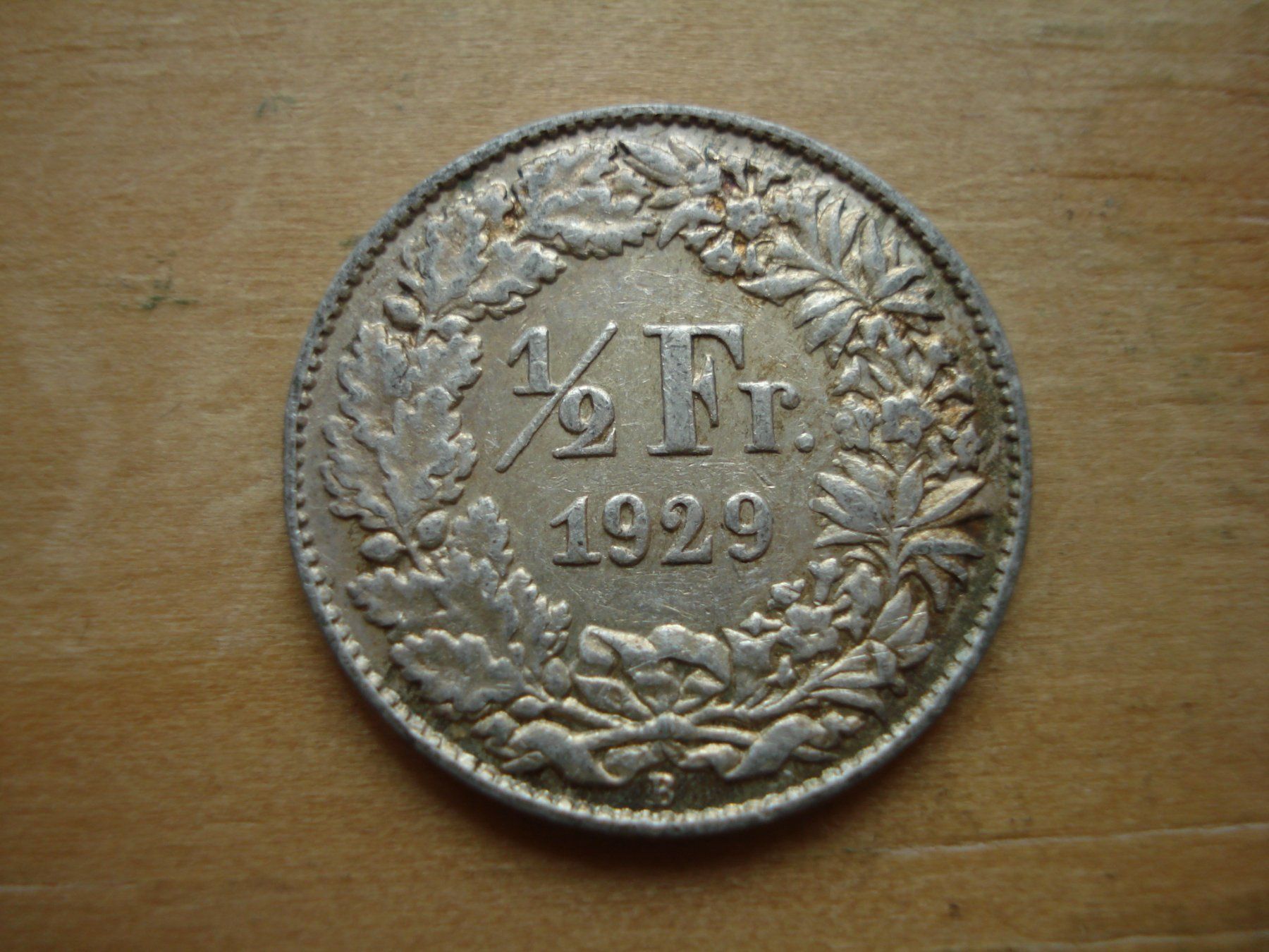 Tutti le monete: (Z3) 1/2 Franken 1929 – Usato da Erlach venduto da Net-Coins