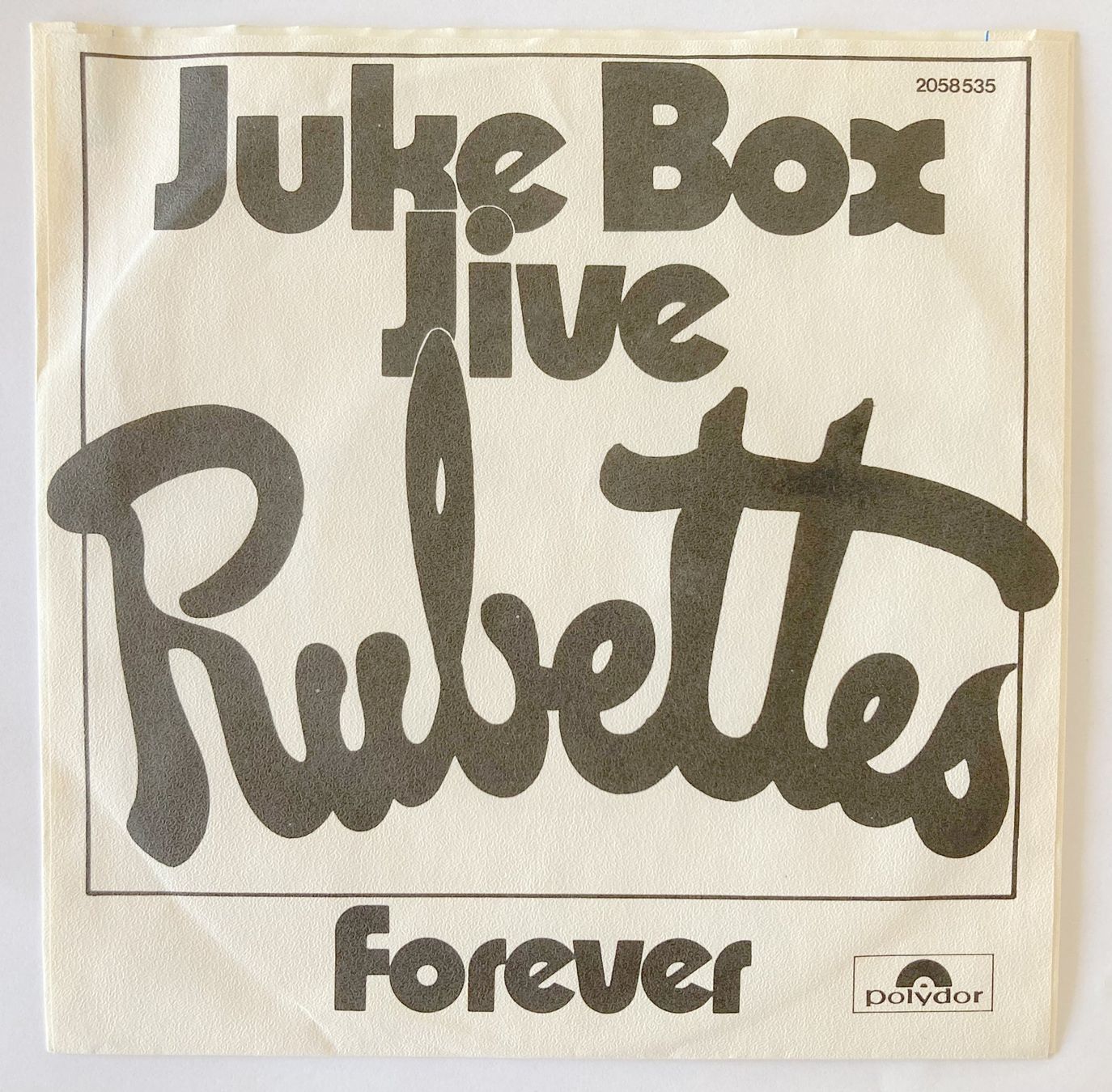 Dischi in vinile: THE RUBETTES - JUKE BOX JIVE – Usato da Bottens venduto da hotter-than-hell 1