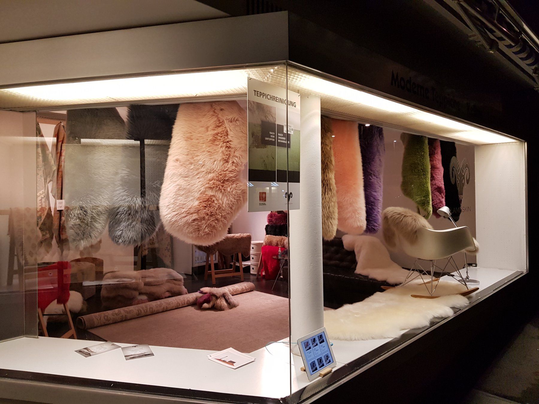 Tappeti: Lammfell aus Neuseeland in der Farbe helltürkis – Nuovo e nell'imballaggio originale da Neuhausen am Rheinfall venduto da Lambskin 2