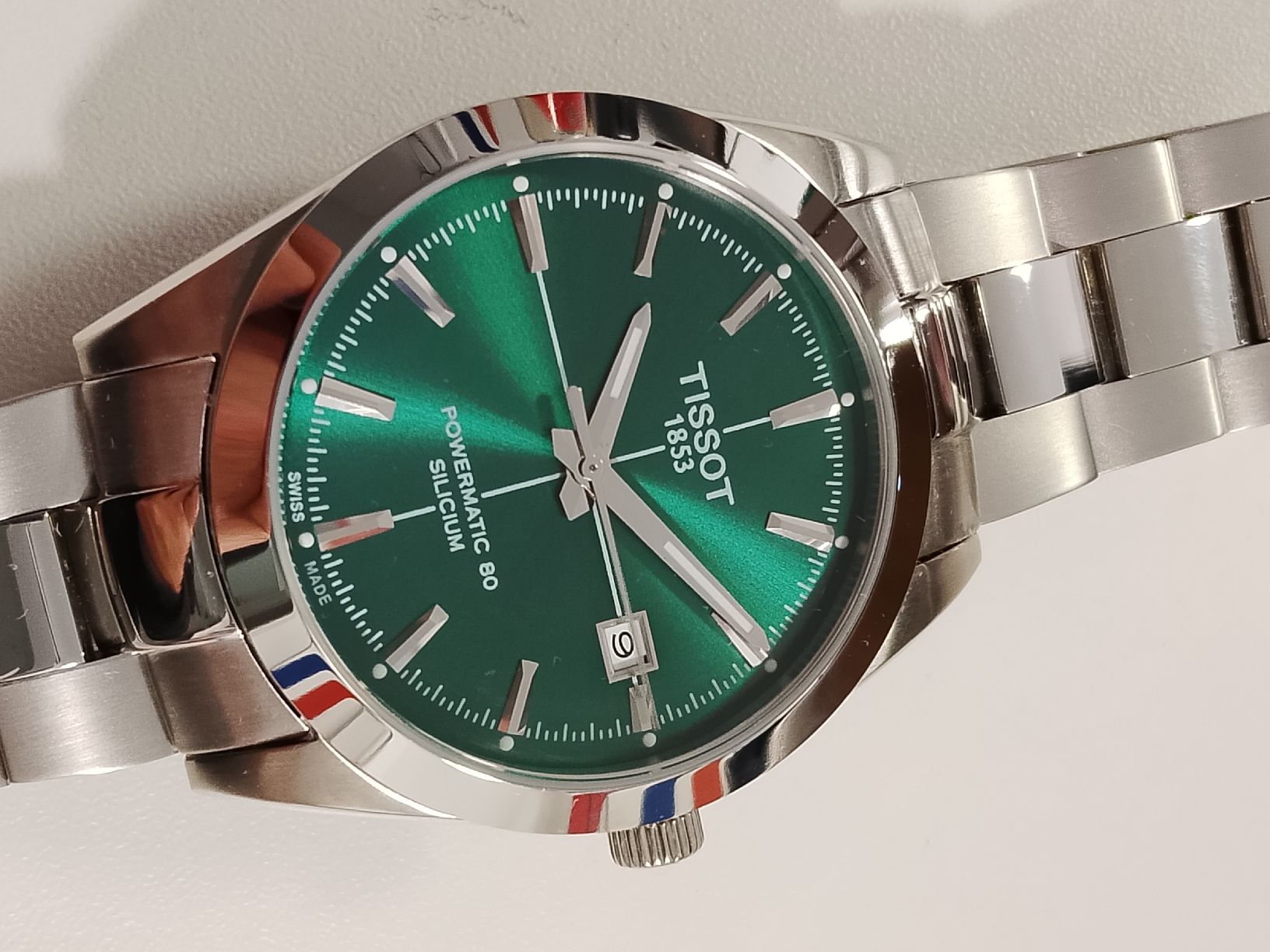 Tissot Orologi: Neue Automatic Tissot Powermatic 80 Silicium Spirale top – Nuovo (secondo la descrizione) da Biel/Bienne venduto da Vintage-timearts 2