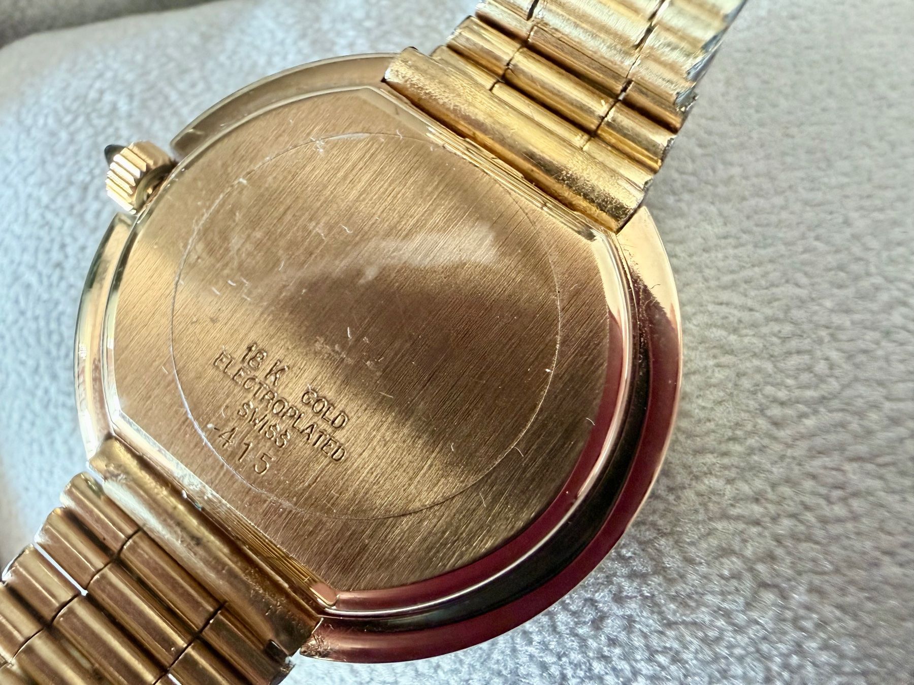 Orologi: CATENA "TV screen" type, Goldplated 10mic, Mechanical, Swiss – Nuovo (secondo la descrizione) da Le Mont-sur-Lausanne venduto da LycaGallery 5