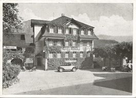 Alpnachstad OW Hotel Rössli Oldtimer 1945 sehr gut erhalten