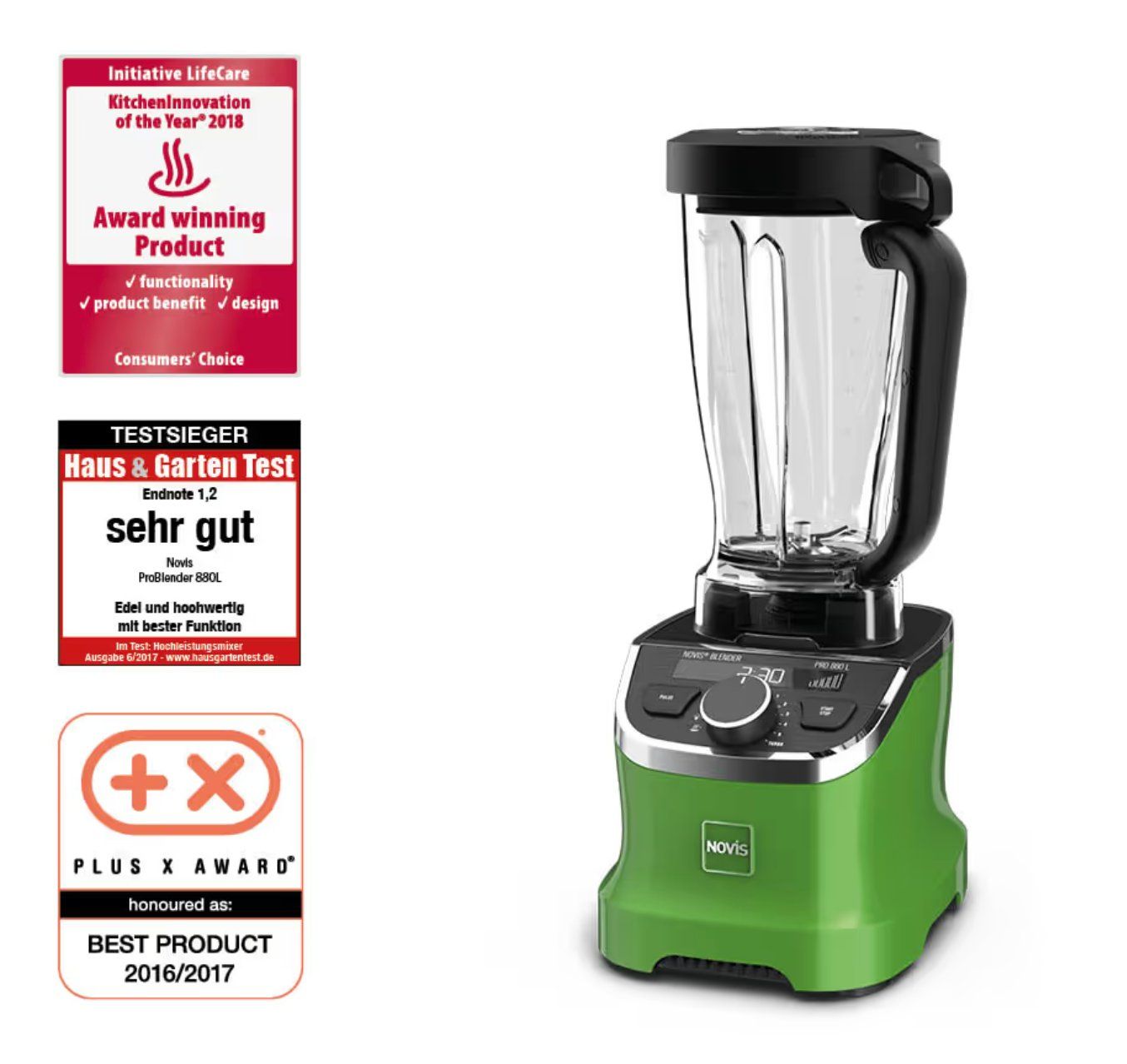 Novis Küchengeräte: ProBlender 880L grün – Neu (gemäss Beschreibung) aus Bitsch von Melando 1