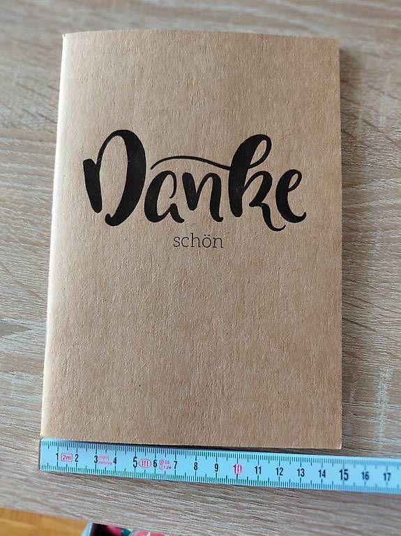 Blocchi: Notizbuch, Dankeschön – Usato da Dietikon venduto da Chadascha