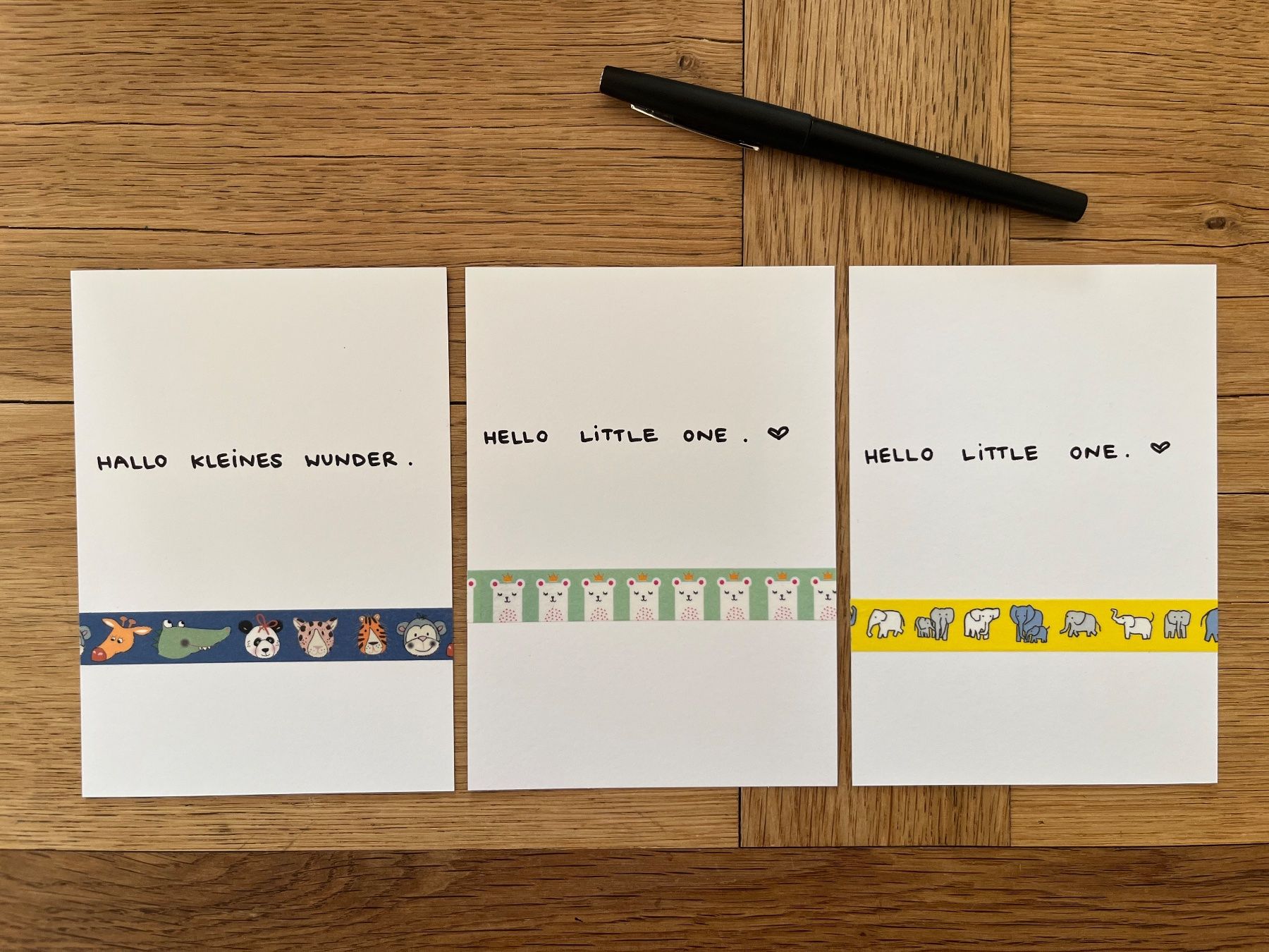 Cartoline: Gratis Versand - 3er-Set Grusskarten A6 – Nuovo e nell'imballaggio originale da Luzern venduto da Crea.Elsa