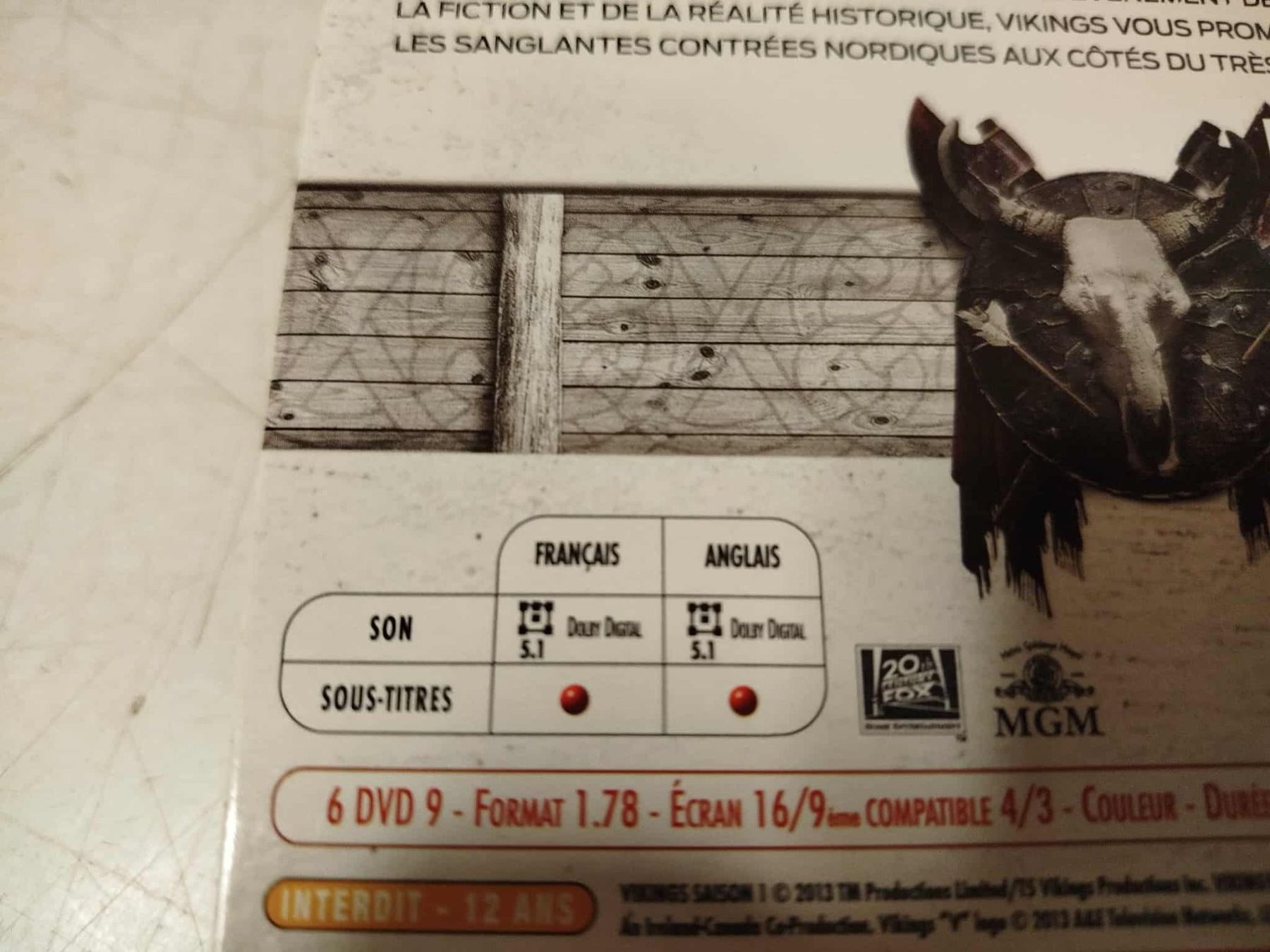Tutti i DVDs: DvD Vikings Saison 1-4 – Usato da La Chaux-de-Fonds venduto da Emmaus2300CDF 6