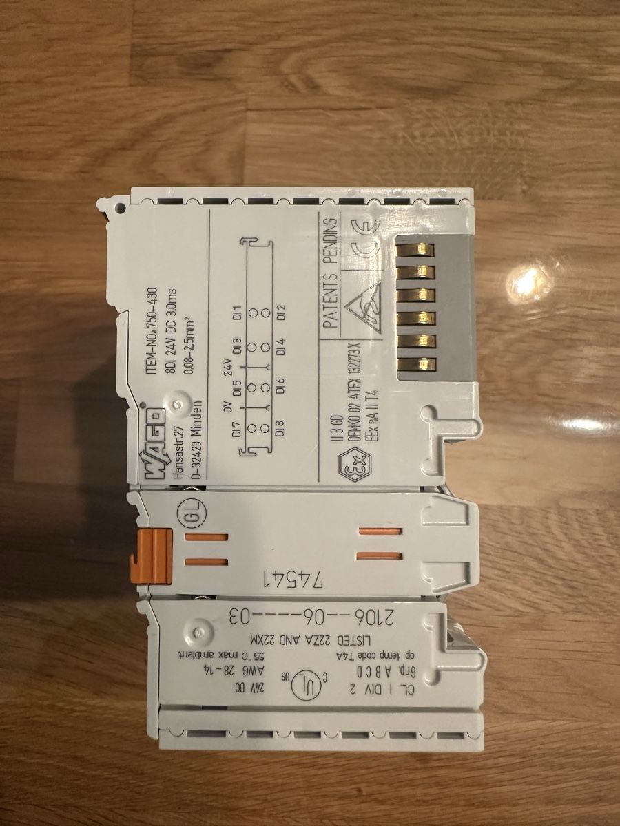 Wago Composants électroniques: WAGO 750-430 8x Digital Input – D'occasion à Ettingen par fema_04 1