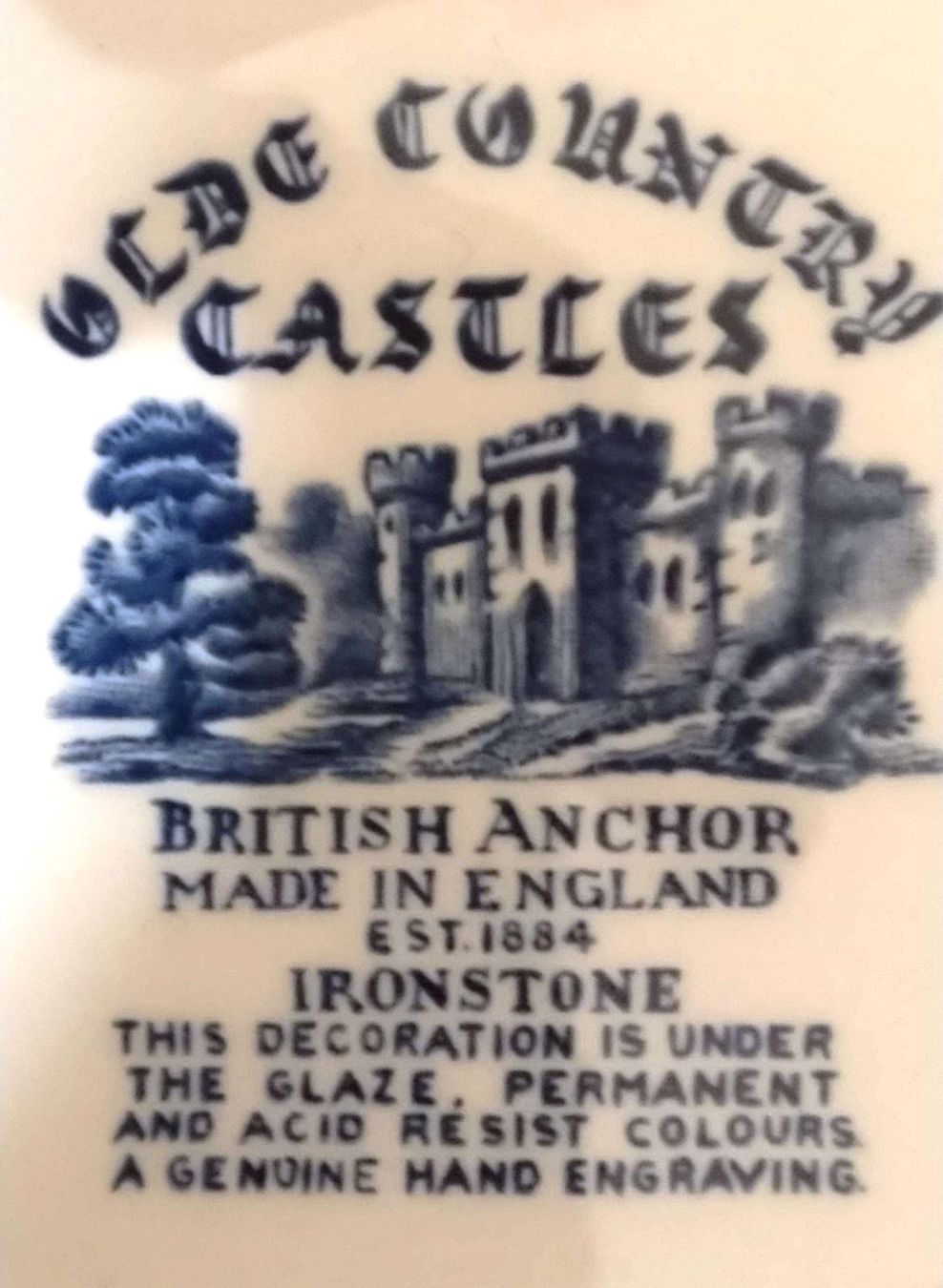 Piatti: Teller, British Anchor -Olde Country Castles- – Nuovo (secondo la descrizione) da Zürich venduto da 1980ale 2