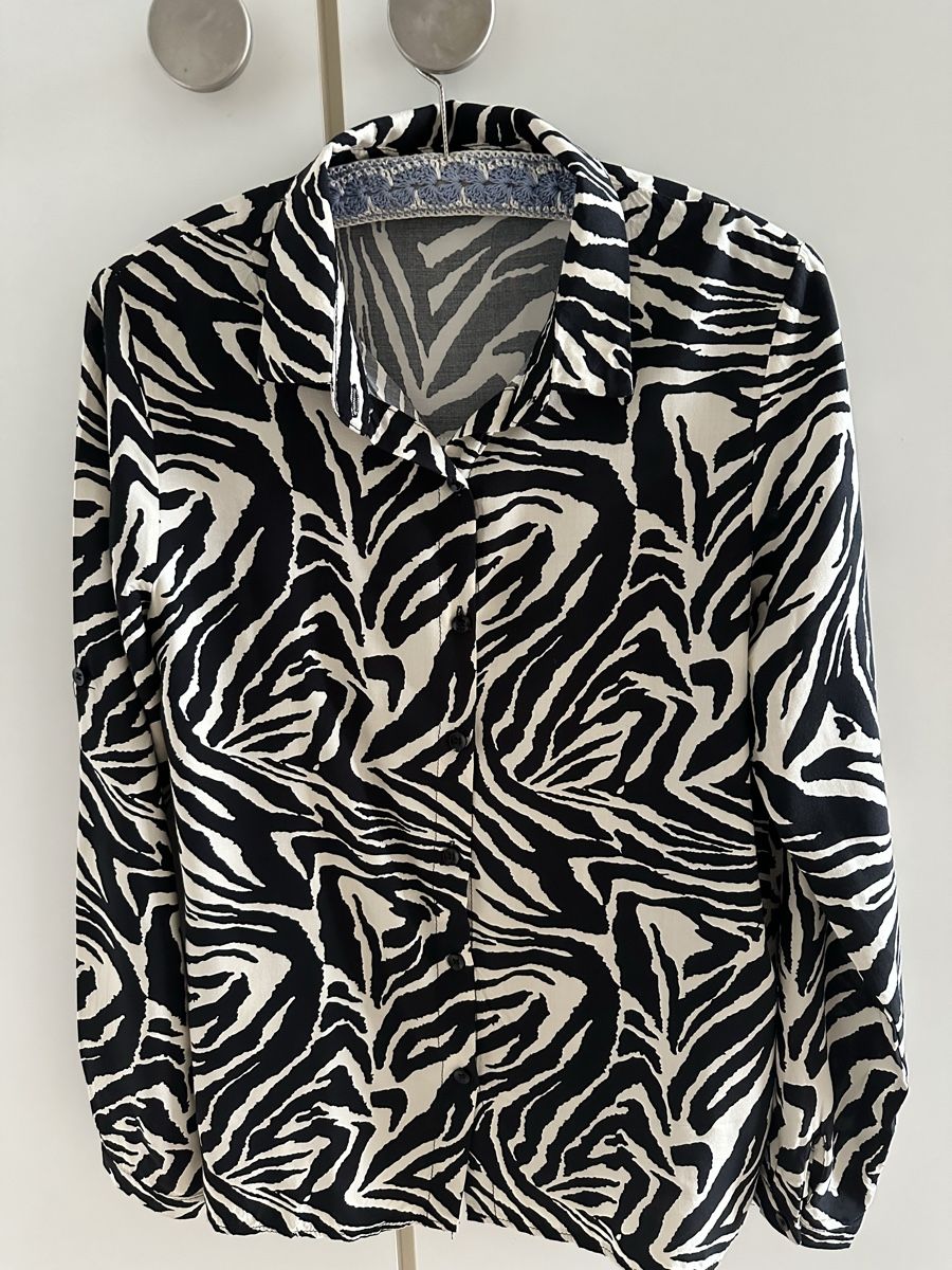 Zebra Blusen: Schicke Zebra Bluse Gr. MTop Zustand! – Gebraucht aus Langnau aA von Camelia14 1