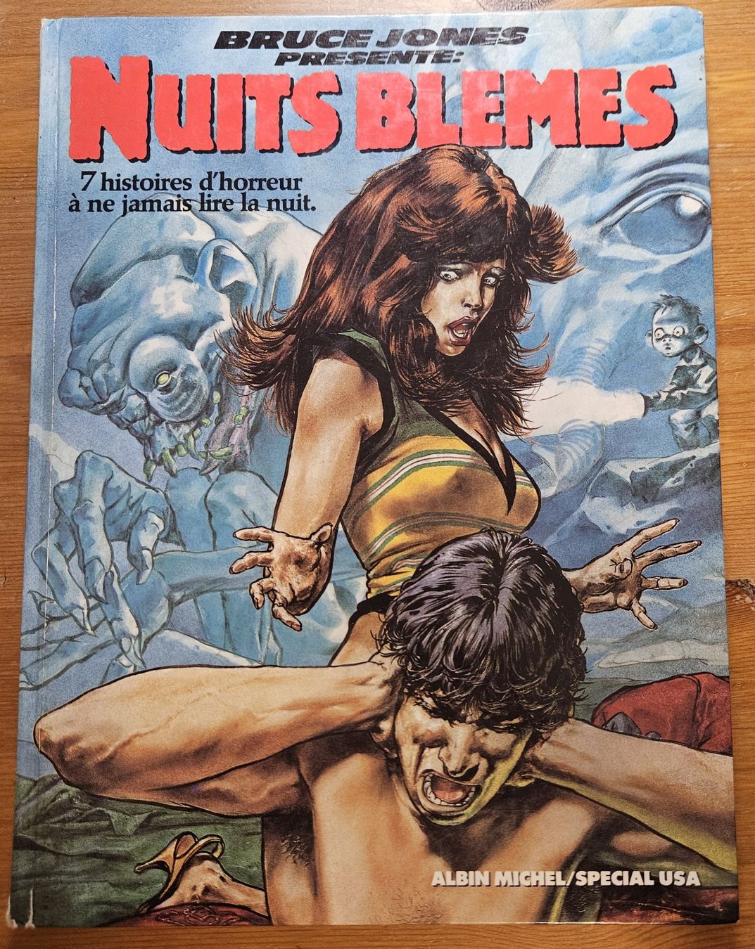 Fumetti: Bruce Jones présente N 1 E.O. (T.B.E.)   Nuits blêmes – Usato da Prévonloup venduto da bitume1975