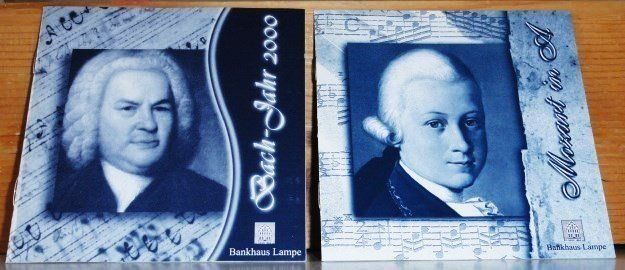 CDs: 2CD's - Mozart in a & Bach -Jahr 2000 [BIC] – Gebraucht aus Unterbäch von niquz